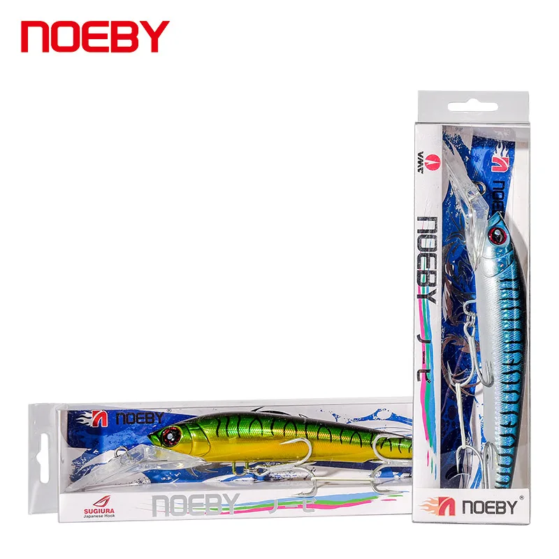 

NOEBY Big Trolling Minnow Fishing Lure 180mm 98g Plastic Sinking Hard Bait Artificial Leurres Tuna Fishing Tackle NBL9093