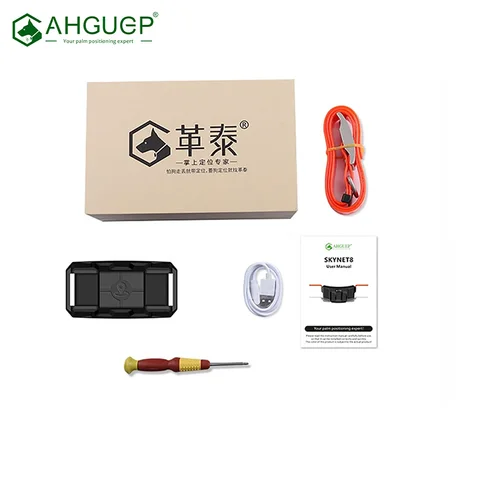 GPS-локатор AHGUEP для собак, водонепроницаемый ошейник для охоты, с функцией защиты от потери, для больших собак Midium, с функцией отслеживания на расстоянии в режиме реального времени