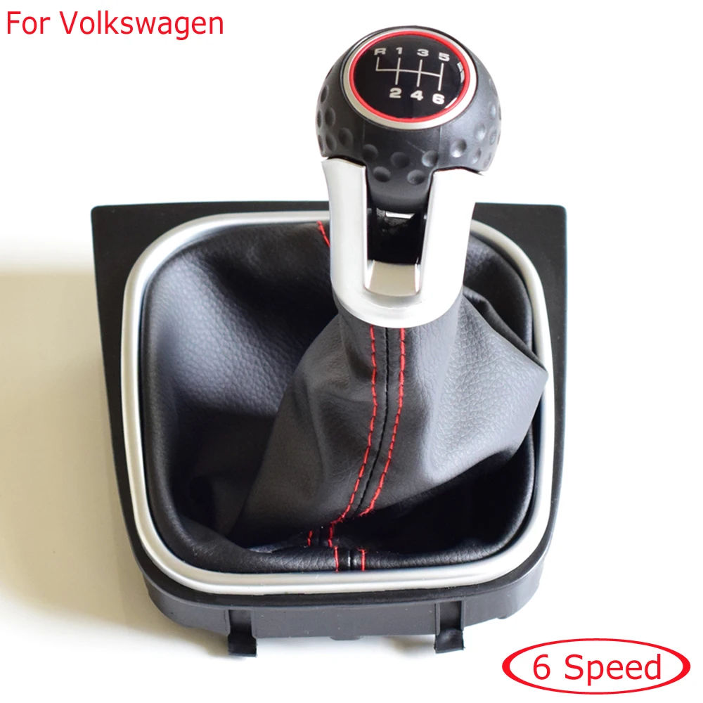 Ручной 5 6-Скоростной рычаг переключения передач для Volkswagen VW Golf 6 MK6 GTI GTD R20 2009-2013 |