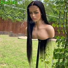 Парик ONETIDE из натуральных человеческих волос, 30 дюймов, 4x4, бразильский, 13x 4