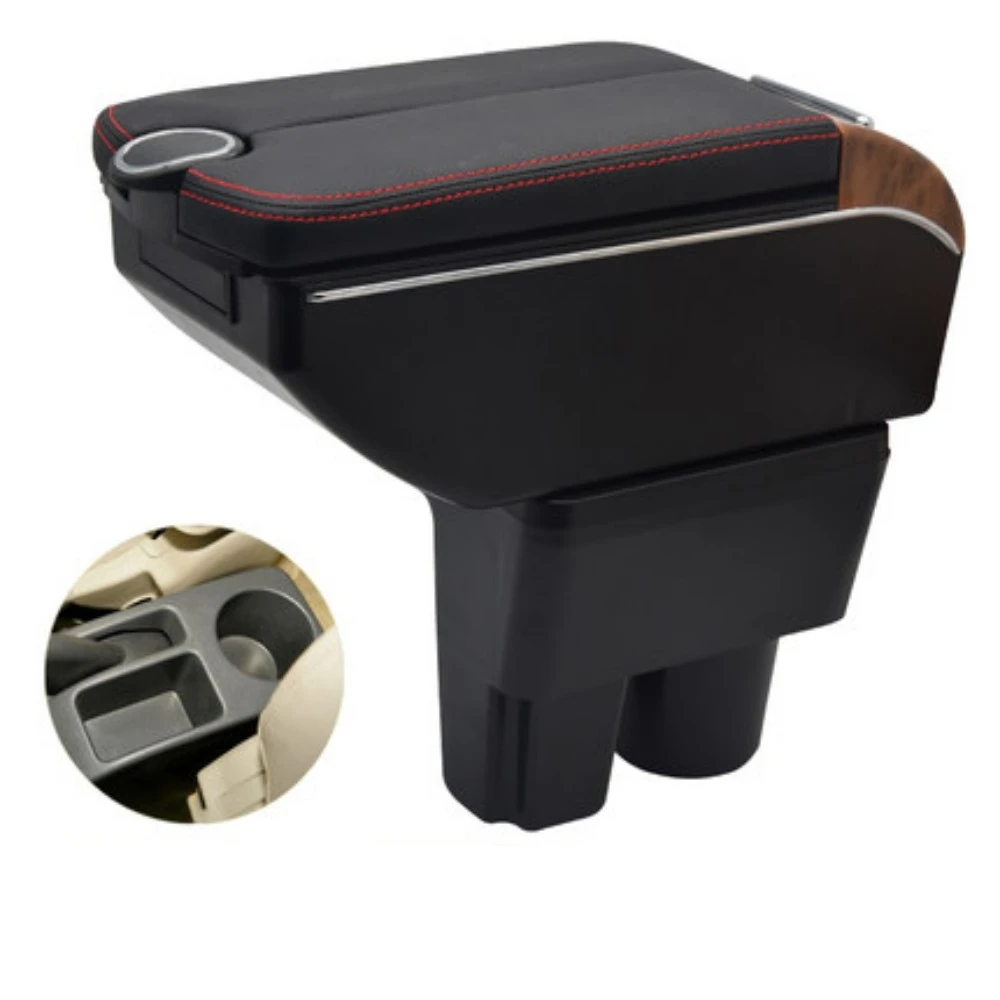 

for Liana A6 Armrest Box Double doors open 7USB Centre Console Storage Box Arm Rest