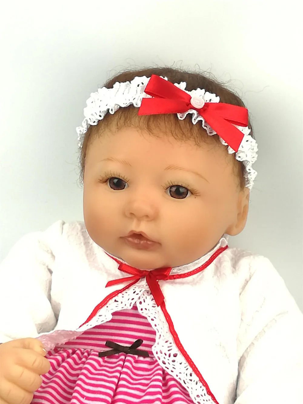 Кукла Avani 'Crystal' 50 см мягкие силиконовые виниловые куклы для новорожденных