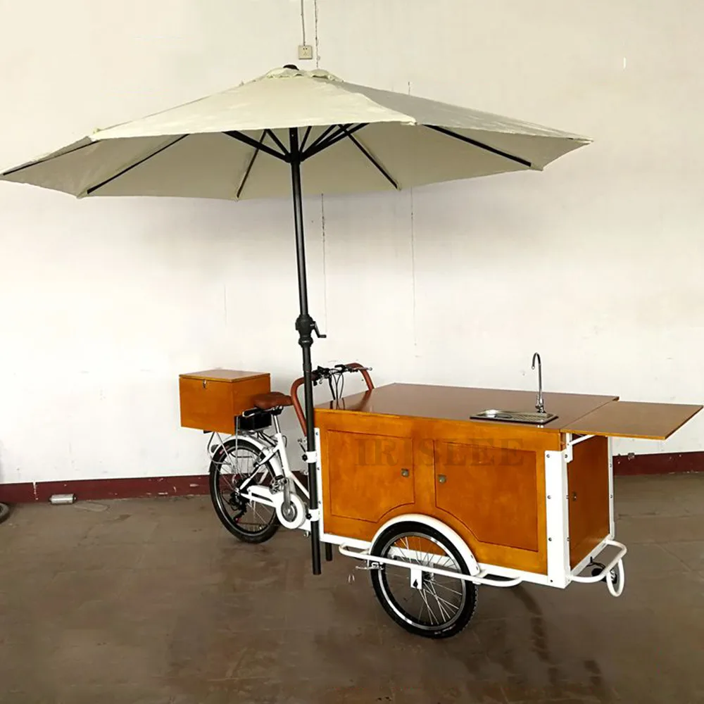 Pedal/electric mobile coffee food vending cart snack bike bicycle street tricycle for sale | Бытовая техника