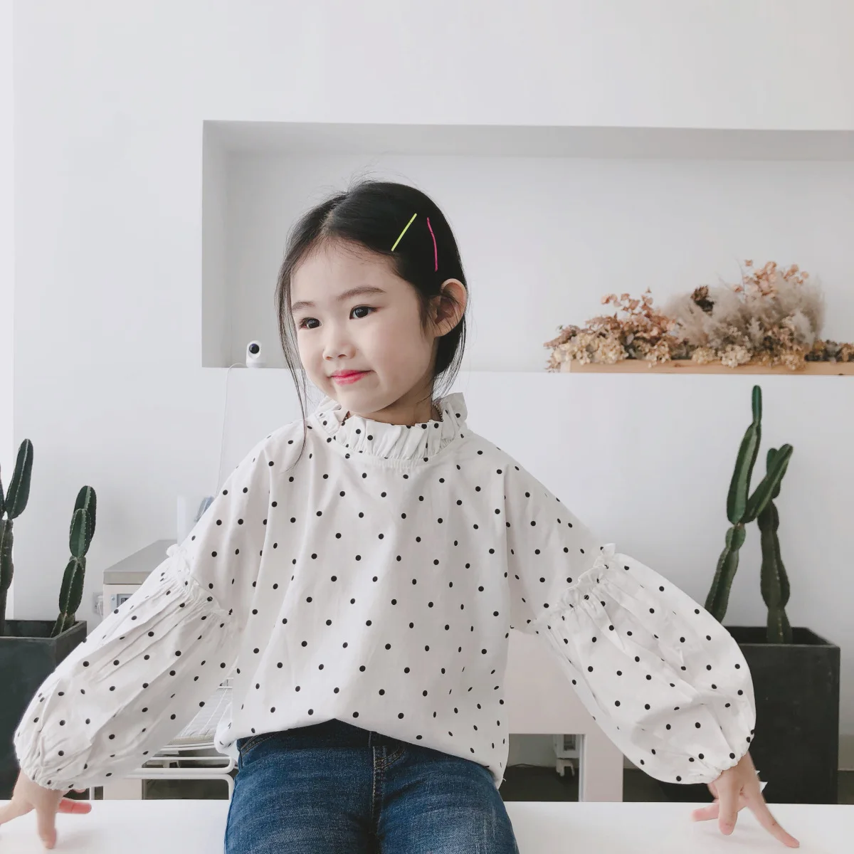 Рубашка с длинными рукавами для девочек осень 2019 г. новая белая рубашка в