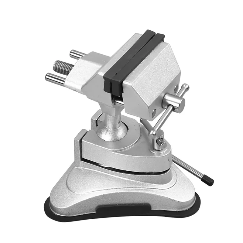 Верстак с присоской и вращением на 360 градусов тиски из алюминия тигр истинное