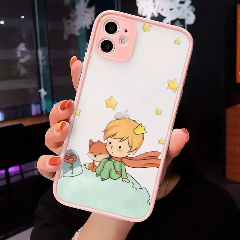 

The Little Prince Phone Cases Matte For iPhone 12 Mini 11 Pro XR XS Max 7 8 Plus X Hard PC Back Cover