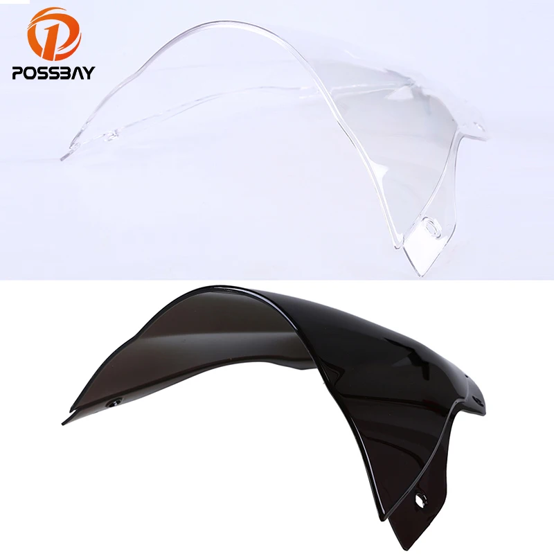 Передние ветровые дефлекторы POSSBAY для мотоциклов Kawasaki Ninja ZX10R 2016 2017|windshield deflector|wind