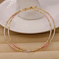 european and american fashion gold plated oil color big circle earrings party wedding versatile womens jewelry