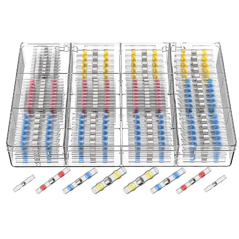 

400PCS Solder Seal Wire for Connectors Heat Shrink Solder Butt for Connectors - Solder for Connector Kit - Automotive Insulated