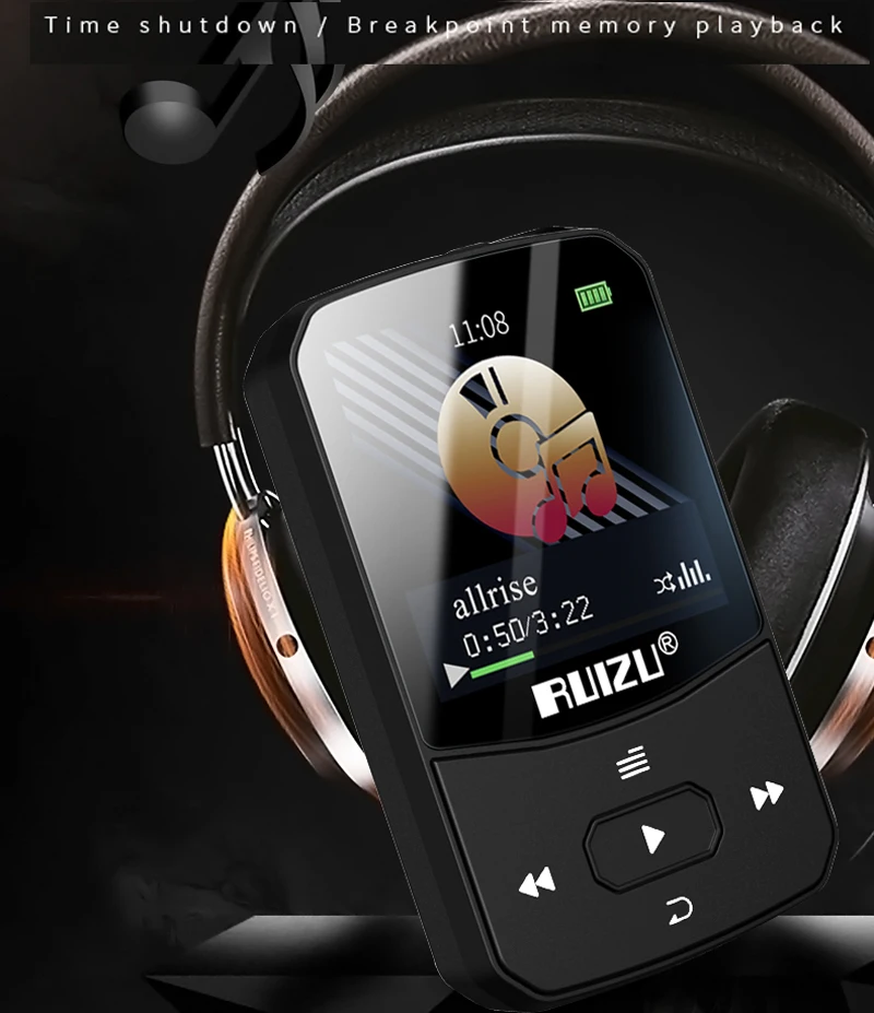 Новый спортивный MP3 плеер RUIZU X52 с поддержкой Bluetooth 4 2 и FM радио|MP3-плееры| |