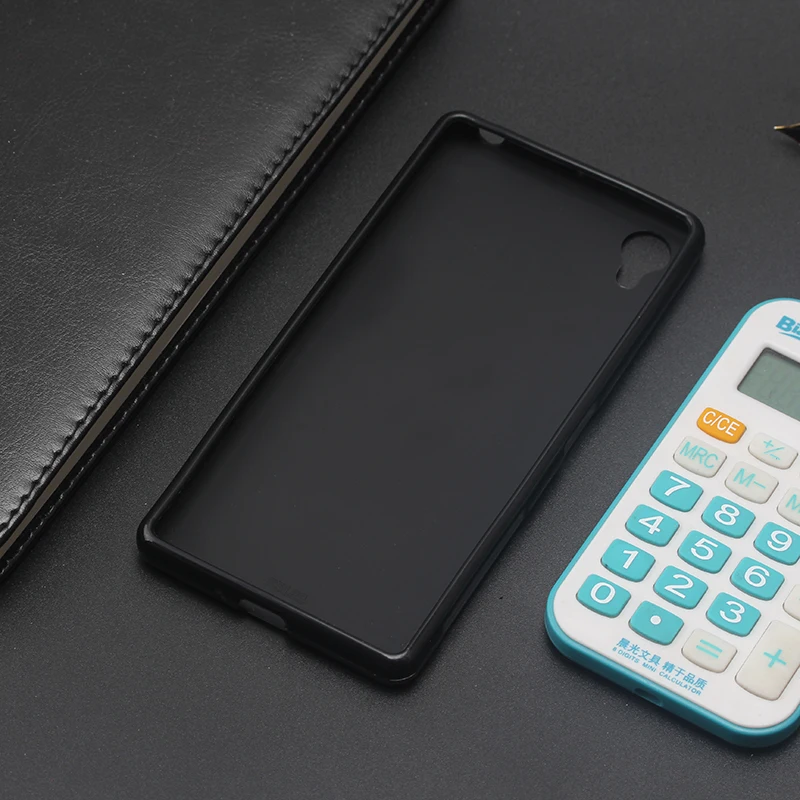 Асимметричный мягкий черный силиконовый чехол AMMYKI 5 0 дюйма для Sony Xperia X F5122