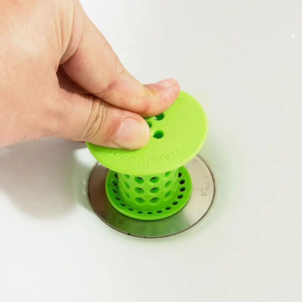 

1pc Bathroom Drain Hair Catcher Bath Stopper Plug Sink Sewer Device Dredge Filter Strainer Supplies Bathroom Hair Shower St T8d0