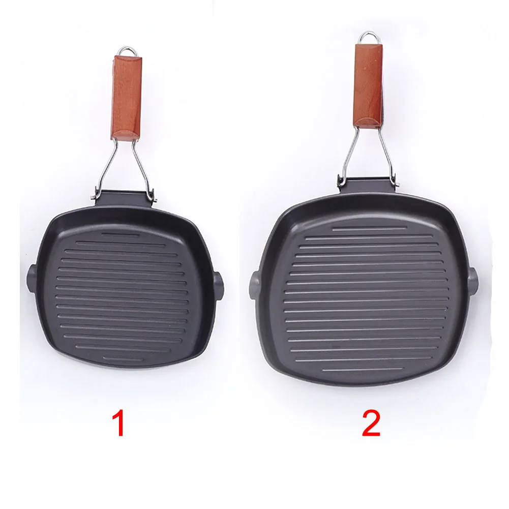 20/24 см железная сковорода для стейка барбекю антипригарная легко чистится