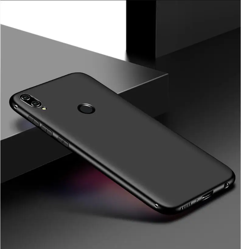 Черный Силиконовый чехол для samsung Galaxy A10 A20 A30 A40 A50 A60 A70 A80 чехол s ударостойкий защитный чехол КРЫШКА ДЛЯ samsung M10 M20 M30 чехол - Цвет: Черный