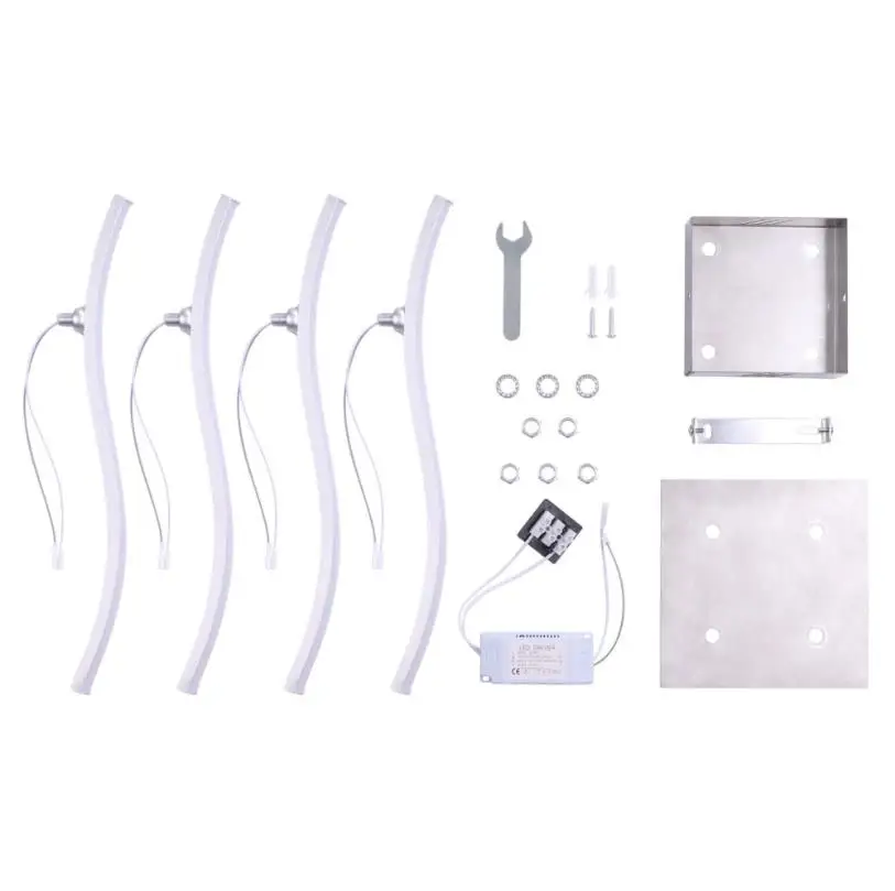 Современный светодиодный потолочный светильник 21 Вт 28 панель алюминиевый