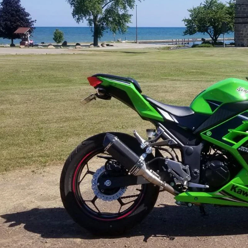 Подходят для Kawasaki Ninja 300 EX300 250 EX250 Z250 Z300 2013-2021 держатель номерного знака задний