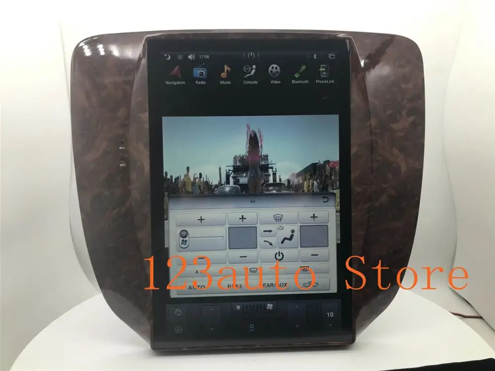 12 1 ''вертикальный экран Tesla Style Android 9 0 автомобильный DVD GPS навигатор плеер для