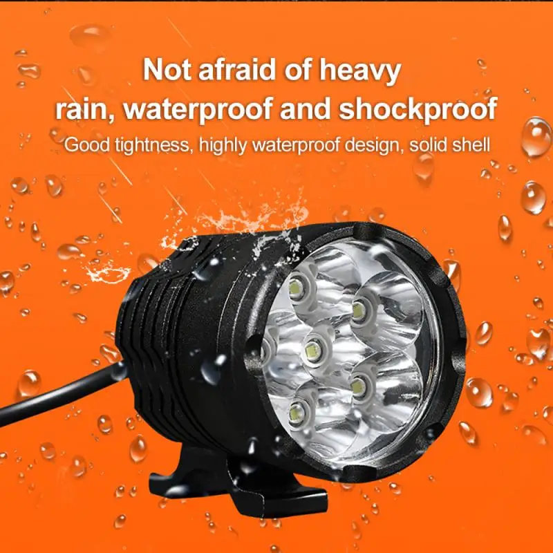 

Lamp Driving Spot Head Lamp Fog Light Motor Accessories 6000K White 12V-80V Motorcycle Signal Lamp Motorcycle Auxiliary