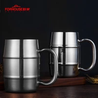 450ml stainless steel beer cup mugs coffee cup outdoor camping travel mugs drinking whiskey milk tea mugs for home bar