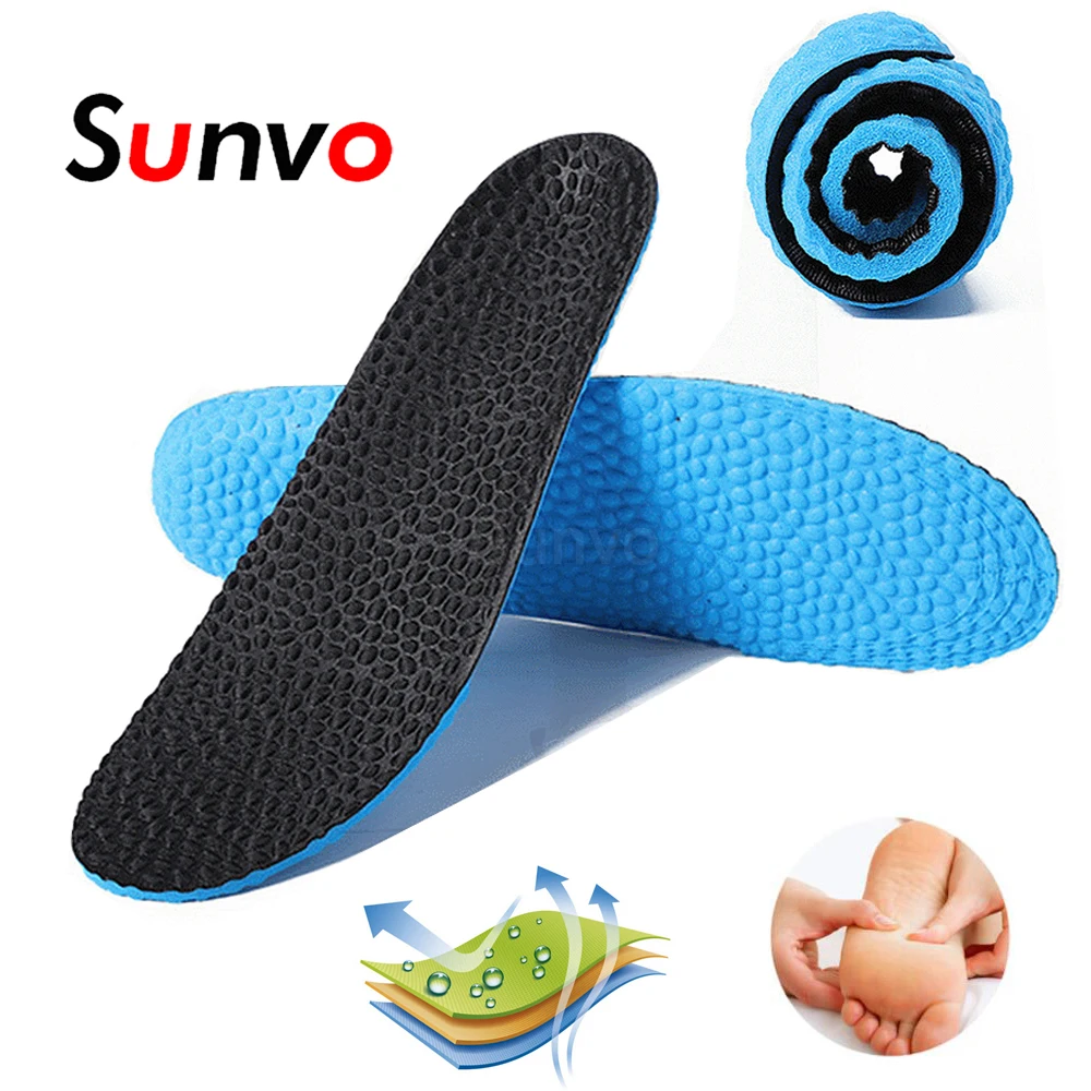 Кроссовки Sunvo для женщин и мужчин обувь бега дышащая удобная облегчающая боль