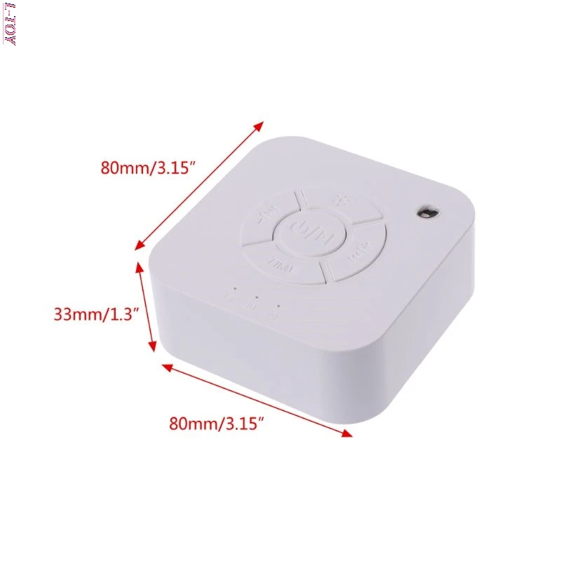 

White Noise Machine USB Rechargeable Timed Shutdown Sleep Sound Machine For Sleeping & Relaxation For Baby Adult Office Travel