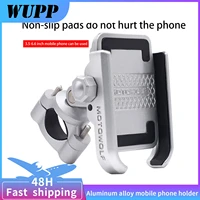 wupp new motorcycle mobile phone holder for 4to 6 6 phone holder bicycle scooter motorcycle mounting bracket handlebar clamp