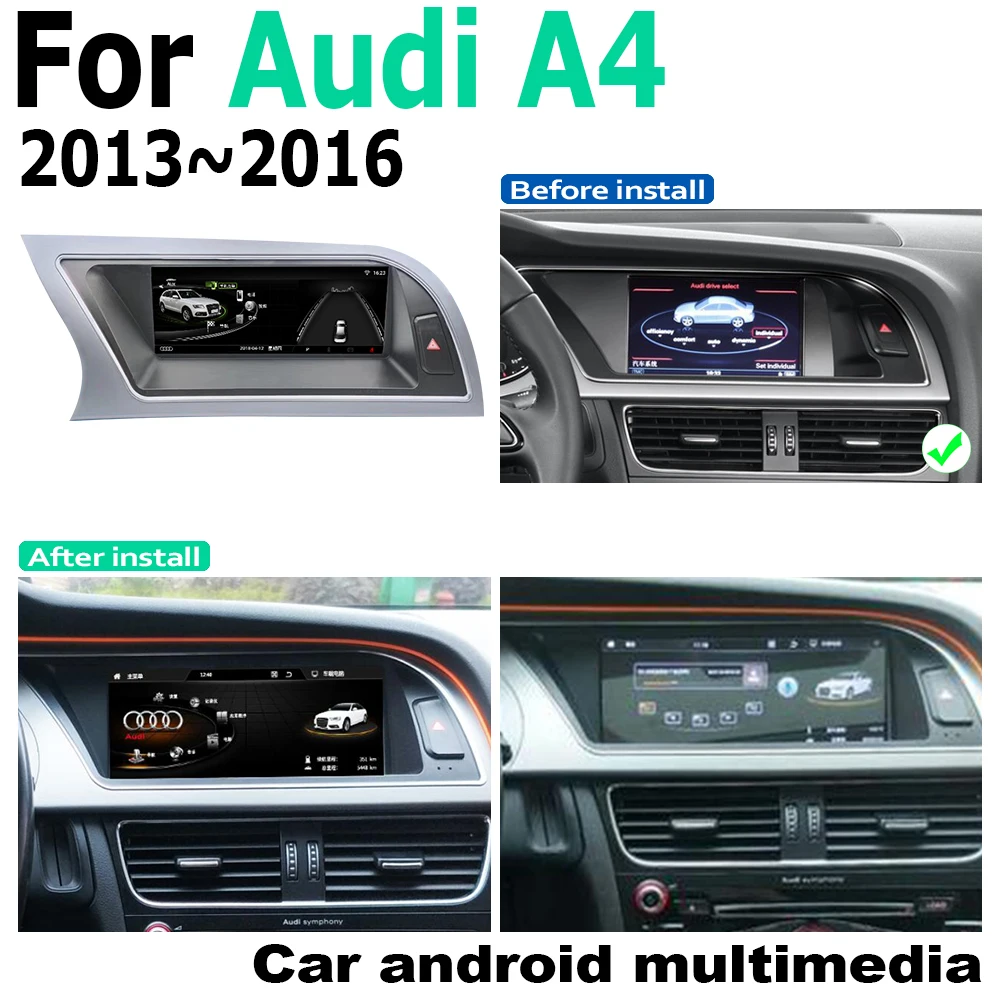 Автомобильный мультимедийный плеер с сенсорным экраном 8 дюйма Android стерео