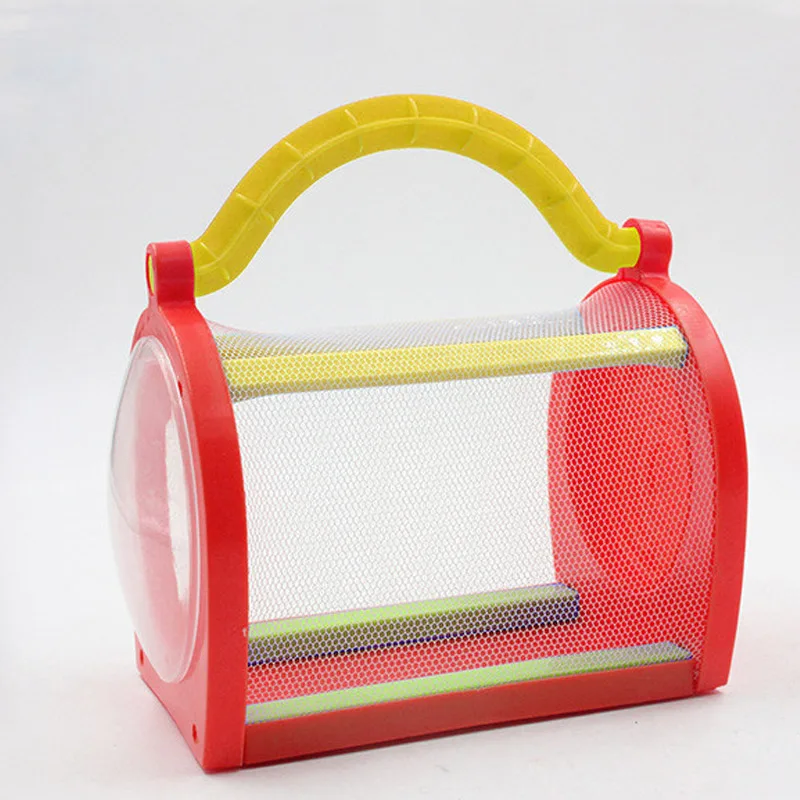 Клетка для насекомых с ручкой переноски переносная клетка бабочек стрекозы