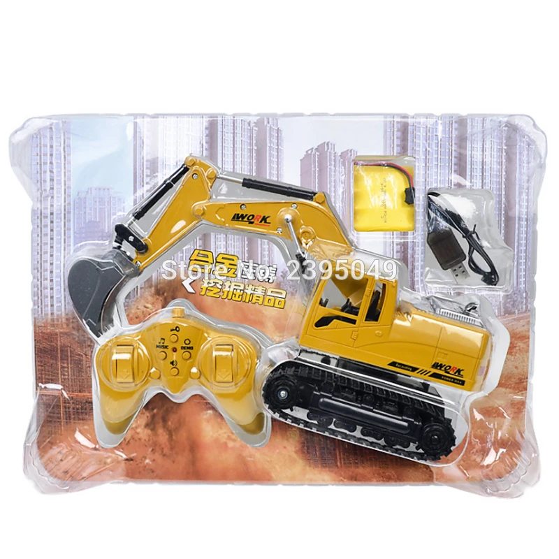 Новый пульт дистанционного управления пластиковый экскаватор строительство