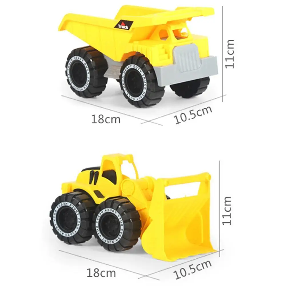 

Mini Simulation Inertial Engineering Vehicle Baby Classic Creative Excavating For Boys Toy Gift Truck Model Bulldozer Machi J0L3