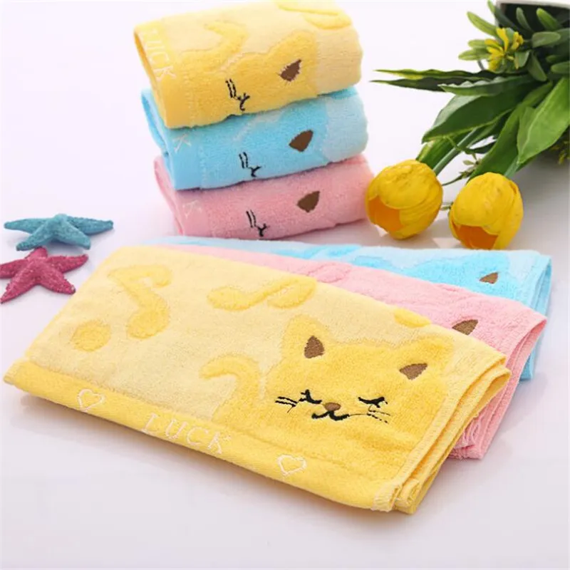 25*50 см полотенце для лица детское быстросохнущее Впитывающее Воду сухое сладкое