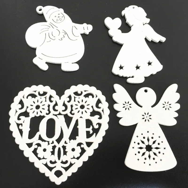 10 шт. новогодние Деревянные Подвески для украшения ёлки|Кулоны и подвески| |