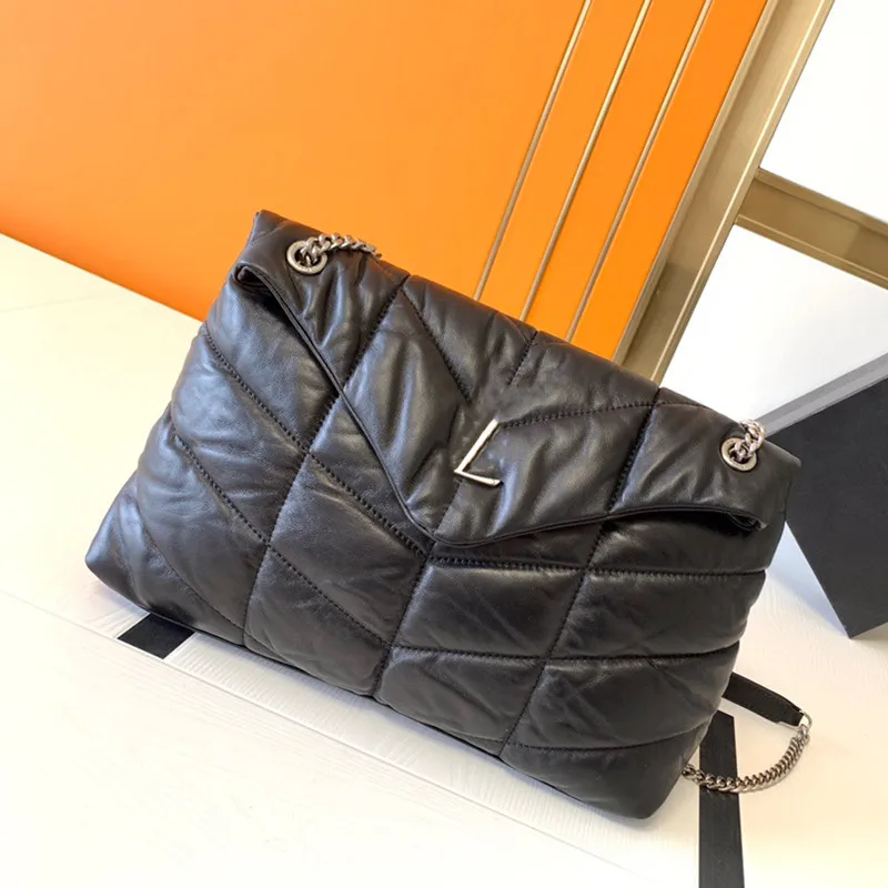 

2020 new sheepskin luxury handbag female fashion brand high quality European and American women shoulder bag envelope bag