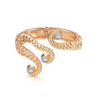 ornapeadia exaggerated jewelry irregular cuff bracelet for women bracelet gold diamond jewelry exquisite bangles wholesale