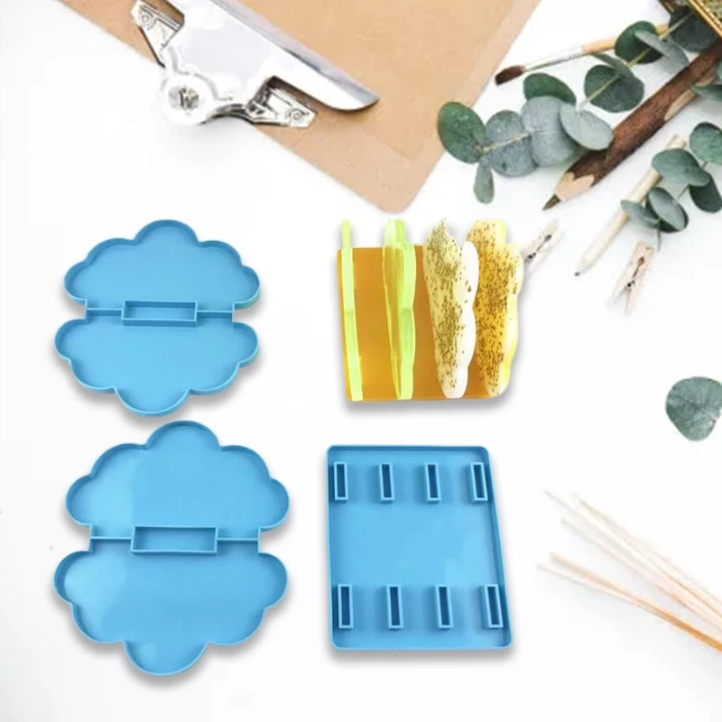 

Book File Storage Box Epoxy Resin Mold Documents Papers Organizer Holder Rack Casting Silicone Mould DIY Crafts Tool