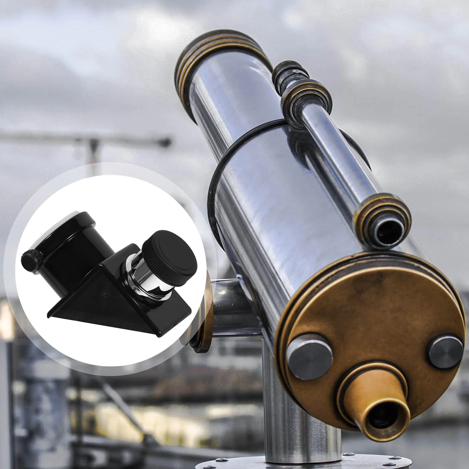 

1.25 Inch Telescope Mirror Erecting 90 Degree Diagonal Adapter Zenith Mirror