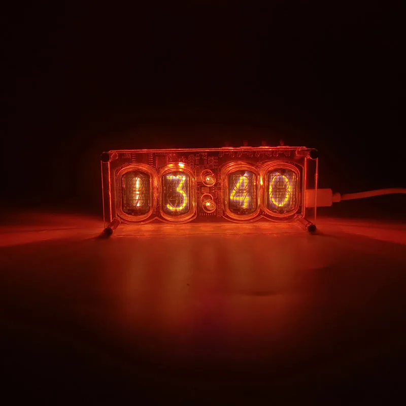 Светящиеся часы In12 для самостоятельной сборки из бывшего Советского Союза с