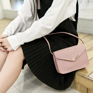 Image for Womens Bags PU Leather Shoulder Bag Lady Cross Bod 