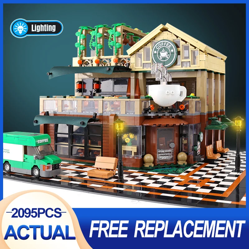 

SEMBO 601093 уличные строительные игрушки, светодиодное освещение, фотосовместимость 10182, строительные блоки, кирпичи для детей, рождественские ...