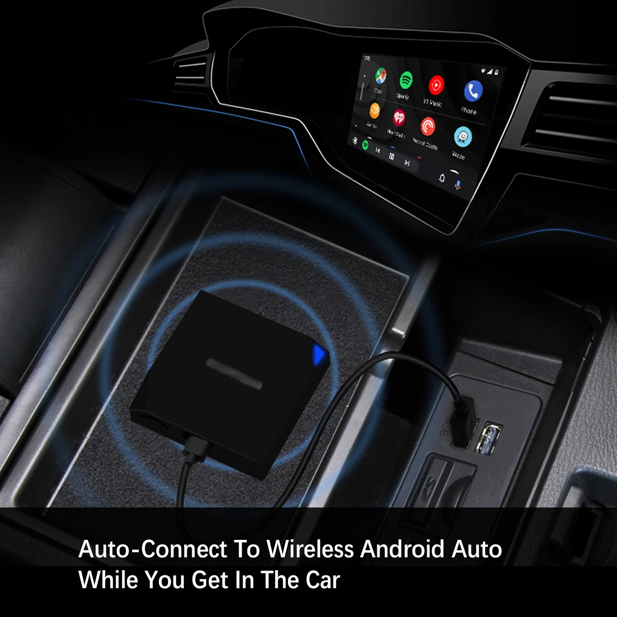 

Автоматическое подключение к беспроводному автомобильному Android для Bens/Audi/Hyundai, поставляется с проводной поддержкой carplay для телефонов Android