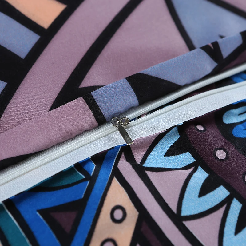 

WUJIE Elk Pattern Duvet Cover Set High Quality Bed Linen Animal Comforter Bedding Set King/Queen/full Size Bedclothes Home Decor