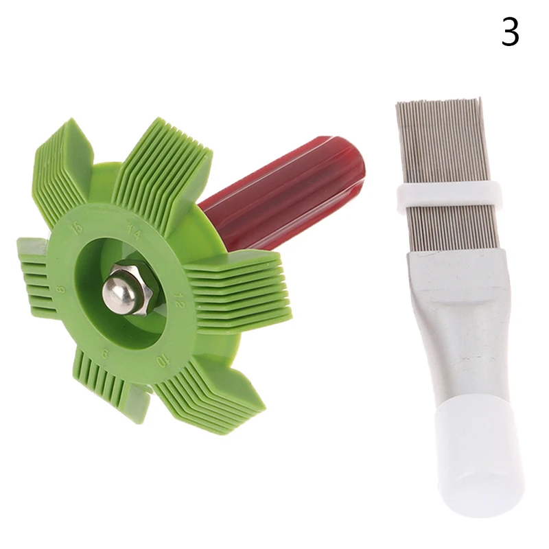 

Расческа для ремонта ребер для автомобиля, пластиковый конденсаторный выпрямитель ребер для охлаждения, радиатор, расческа для испарителя, инструменты для кондиционера