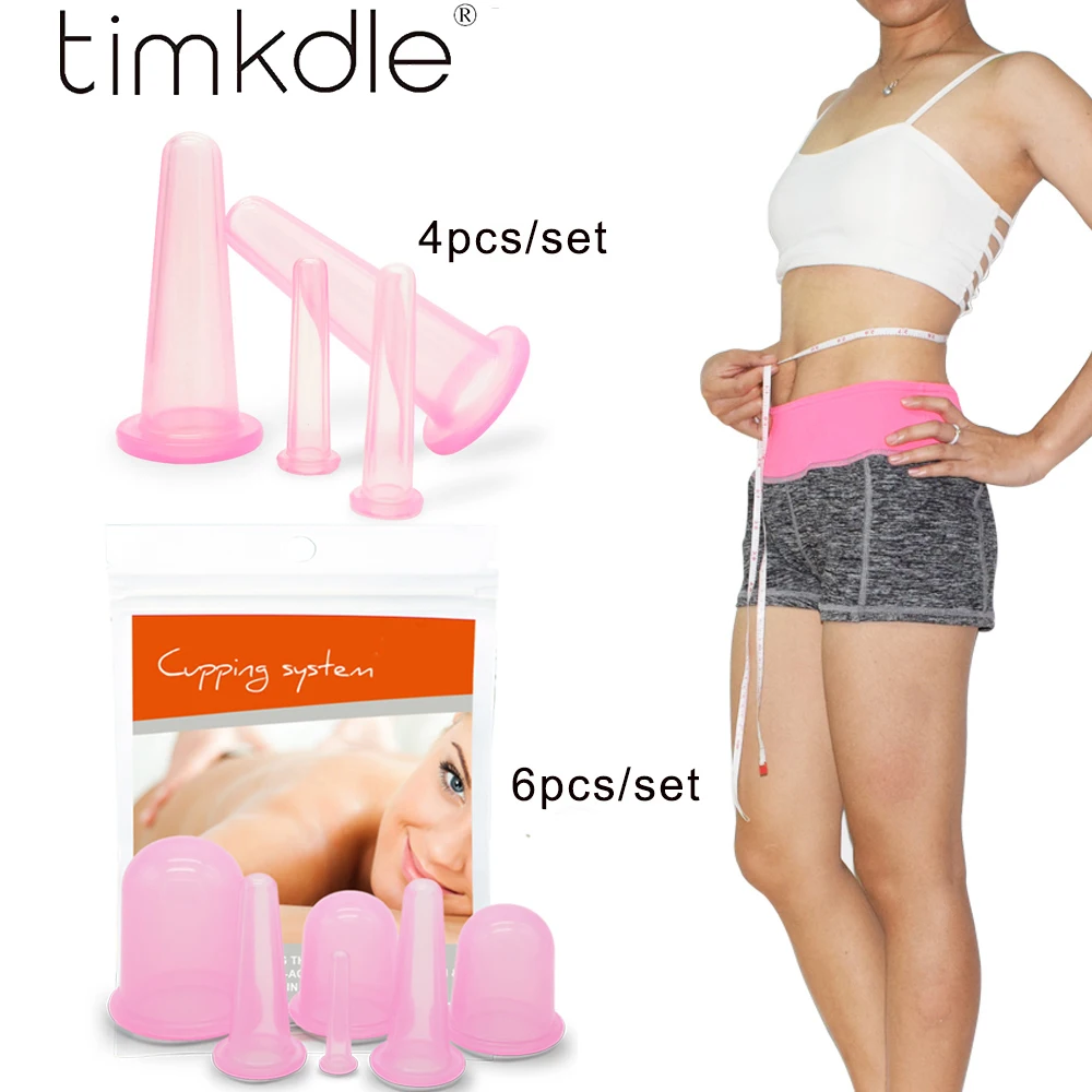 Китайские вакуумные банки чашки для целлюлита всасывающая чашка терапии спины