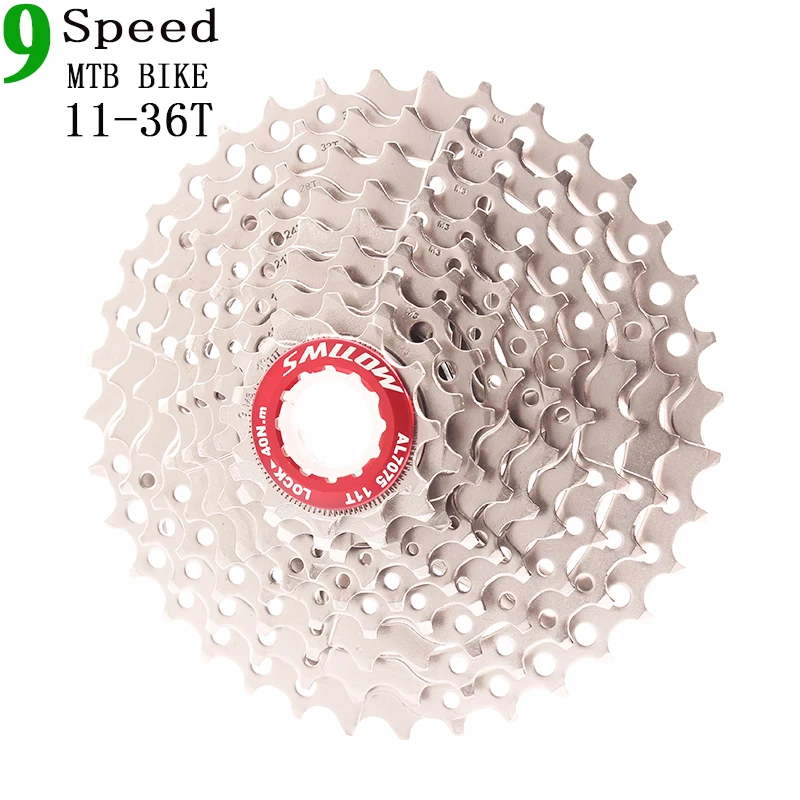 SMLLOW MTB горный велосипед запчасти для велосипеда 9 s 27 s Скорость свободного хода кассеты 11-36T совместимы с запчастями M370 M430 M4000 M590 M3000