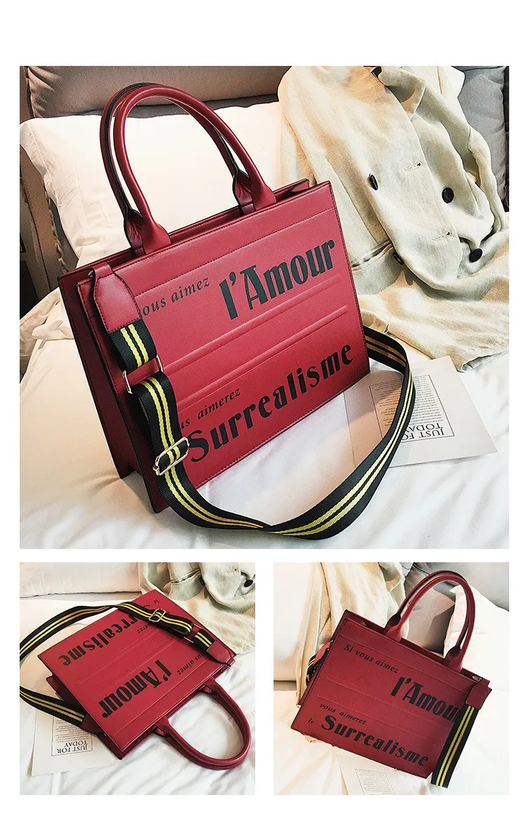 

Women's handbag pu leather Simple and large capacity Women's shoulder bags Women's bag crossbody bags for women black