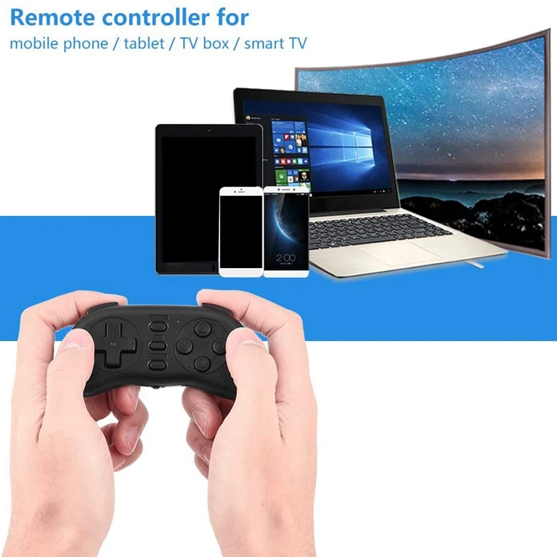 Портативный беспроводной мини геймпад Bluetooth портативный джойстик