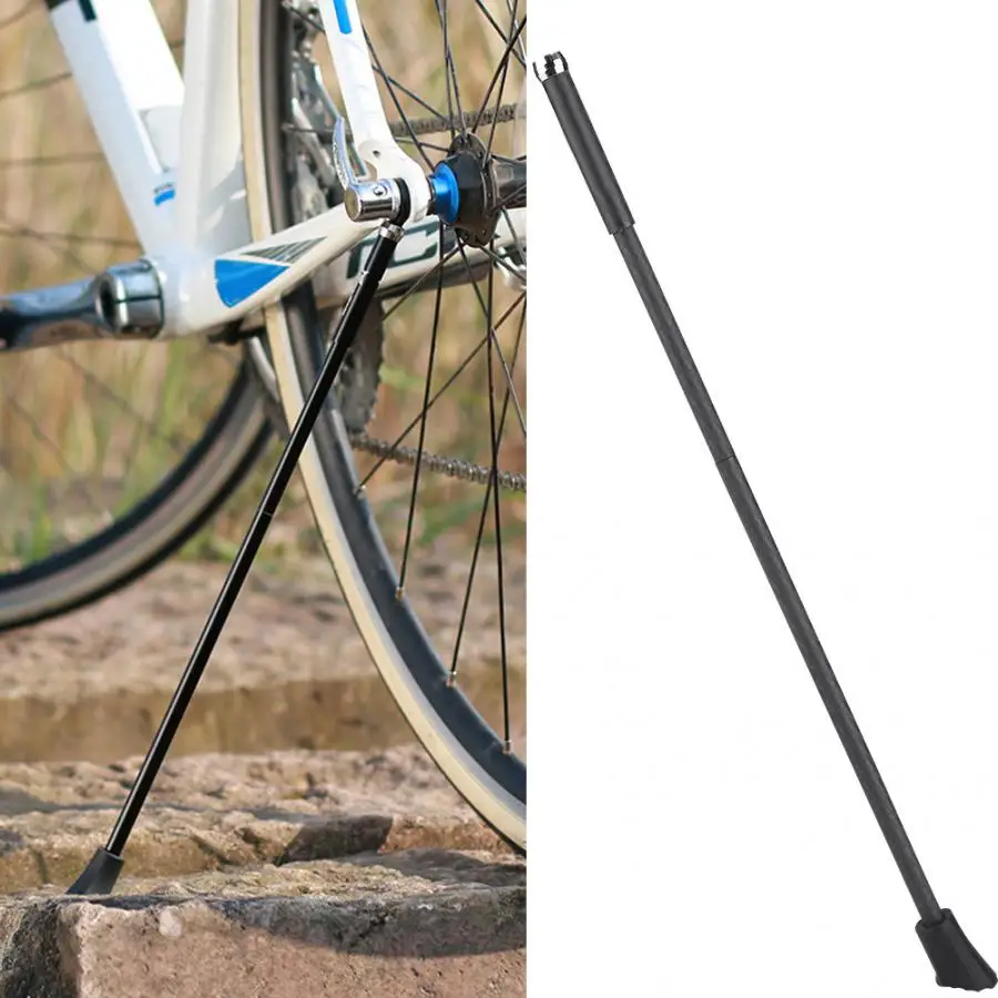 Велосипед Kick Stand углеродное волокно велосипед Kickstand Боковая поддержка велосипед ноги поддержка открытый MTB дорожный Велоспорт запасные части