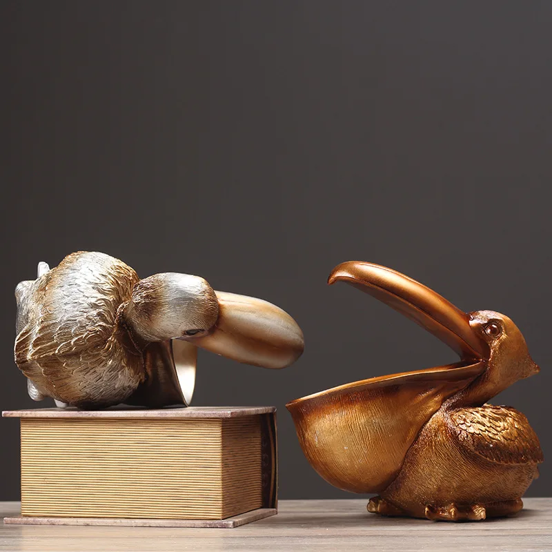 Украшение в виде птицы из Европейской смолы аксессуары для украшения домашнего