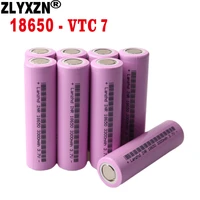 15pcs 18650 35e li ion 3 7v batteries rechargeable battery 18650 3300mah vtc7 bicycle flashlight mobile computer battery
