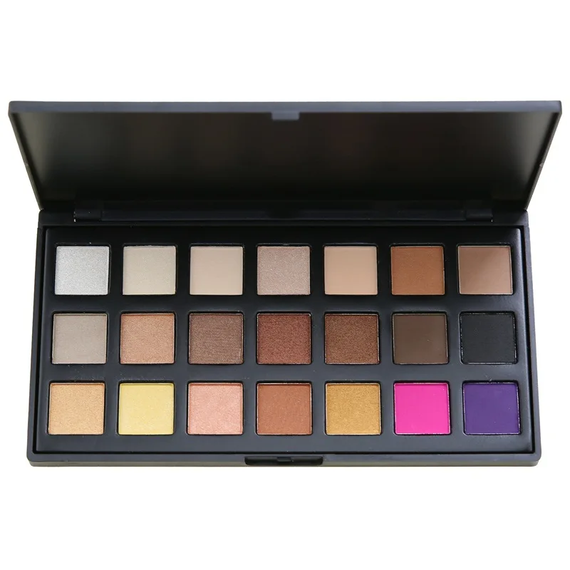 21 цвет теней для век дымчатый макияж тыква заката пластины жемчужный светильник